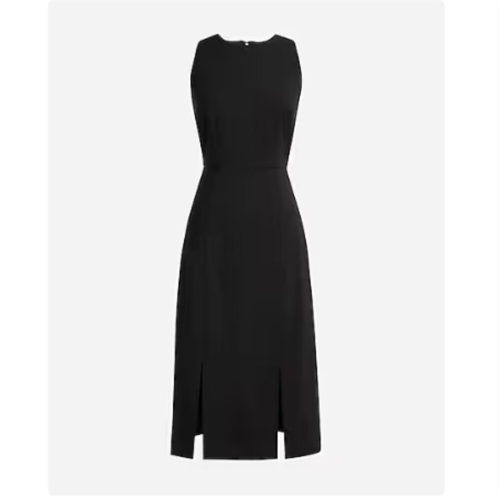 J. Crew Side Italian Midi Dress
